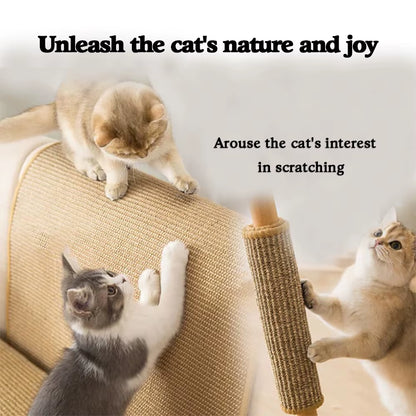 Premium Sisal Cat Scratching Mat - Ideal for Indoor Cats, Promotes Healthy Scratching Habits