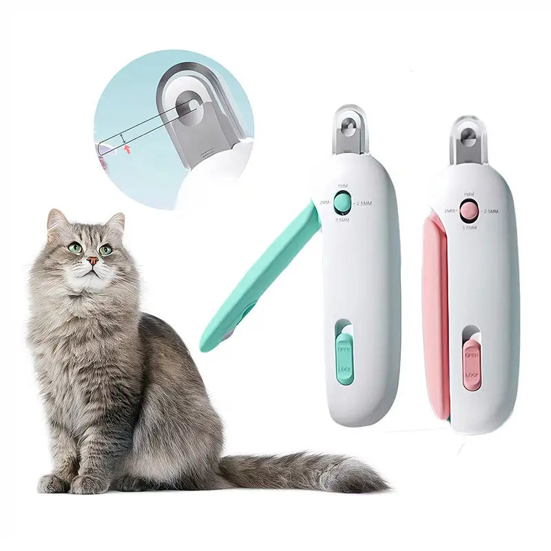 Cat Nail Clippers with Adjustable Hole Professional - Pet Nail Clippers to Avoid Nail Over