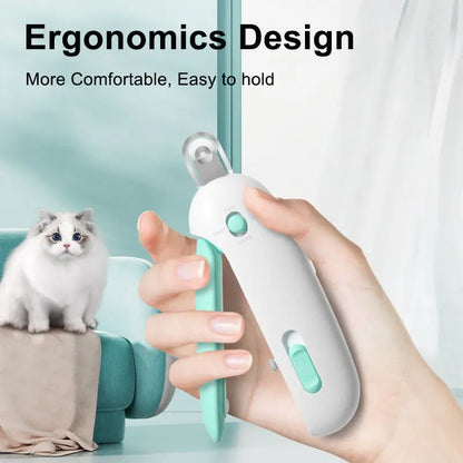 Cat Nail Clippers with Adjustable Hole Professional - Pet Nail Clippers to Avoid Nail Over