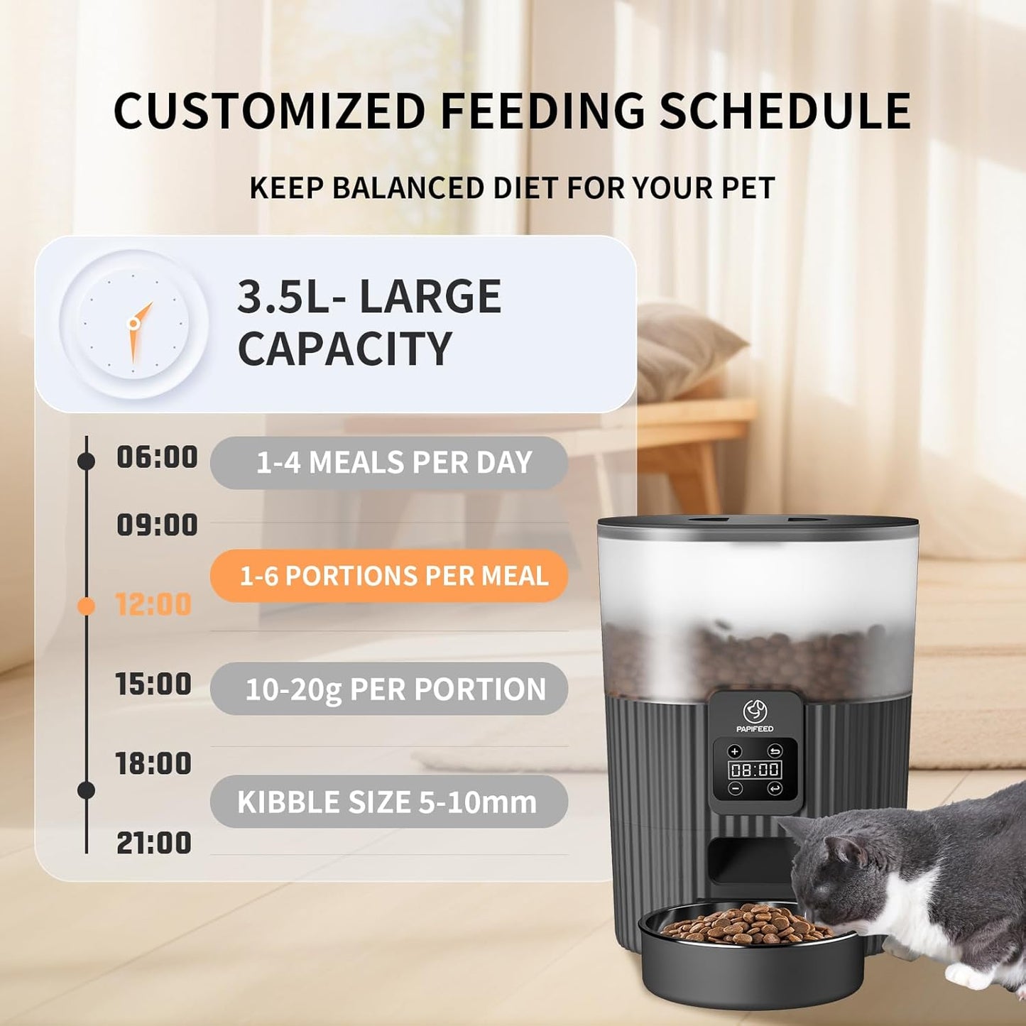 Cat Automatic Feeder 